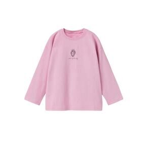 ZARA Artist of the Day Strawberry Long Sleeve Shirt Size 2-3